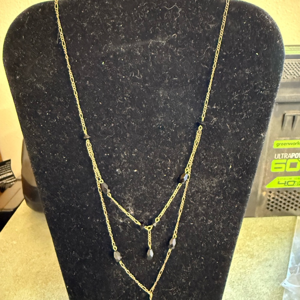Robert Rose Signed Layered Y-Drop Necklace – Artisan Glass Beads